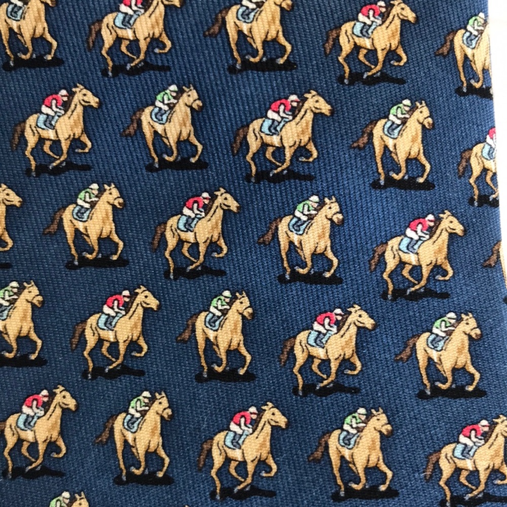 Vineyard Vines Men's Kentucky Derby Silk Tie
